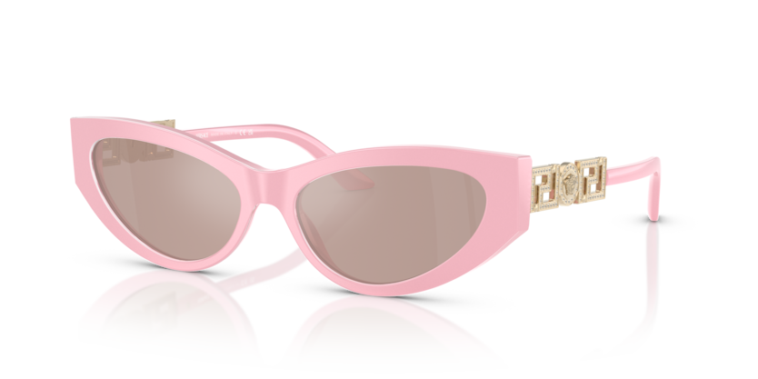  light pink mirror silver/perla pastel pink