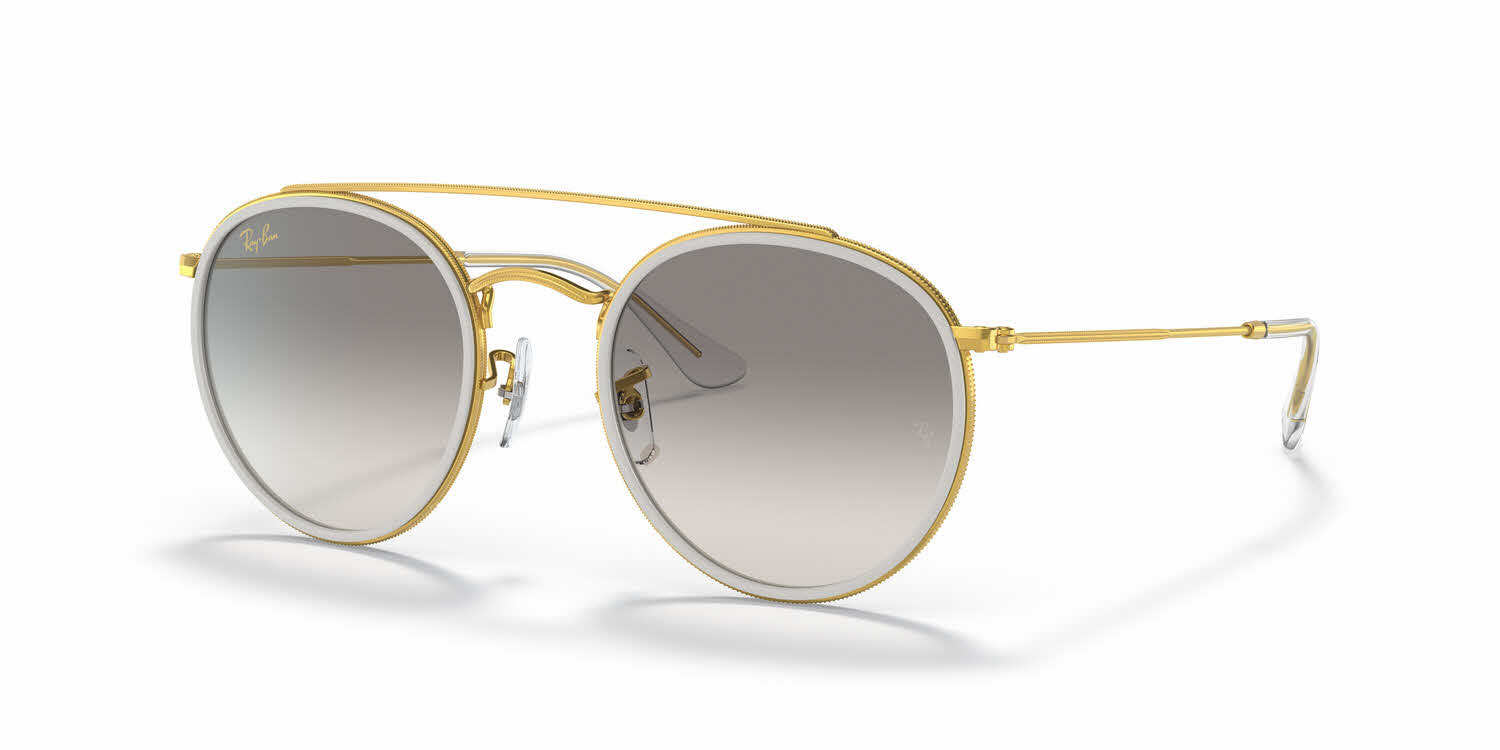  clear gradient grey lens/legend gold