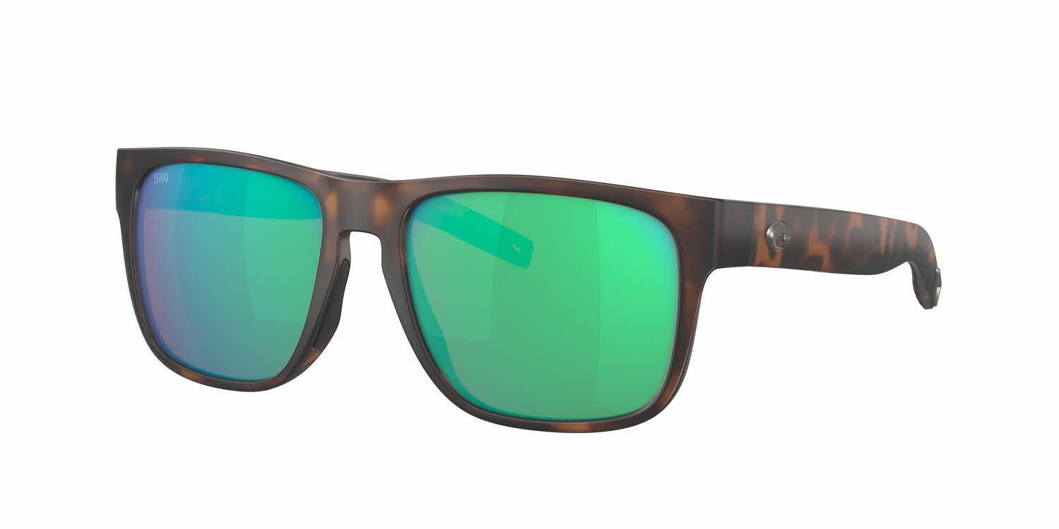  green mirror 580g lightwave polarized glass/matte tortoise