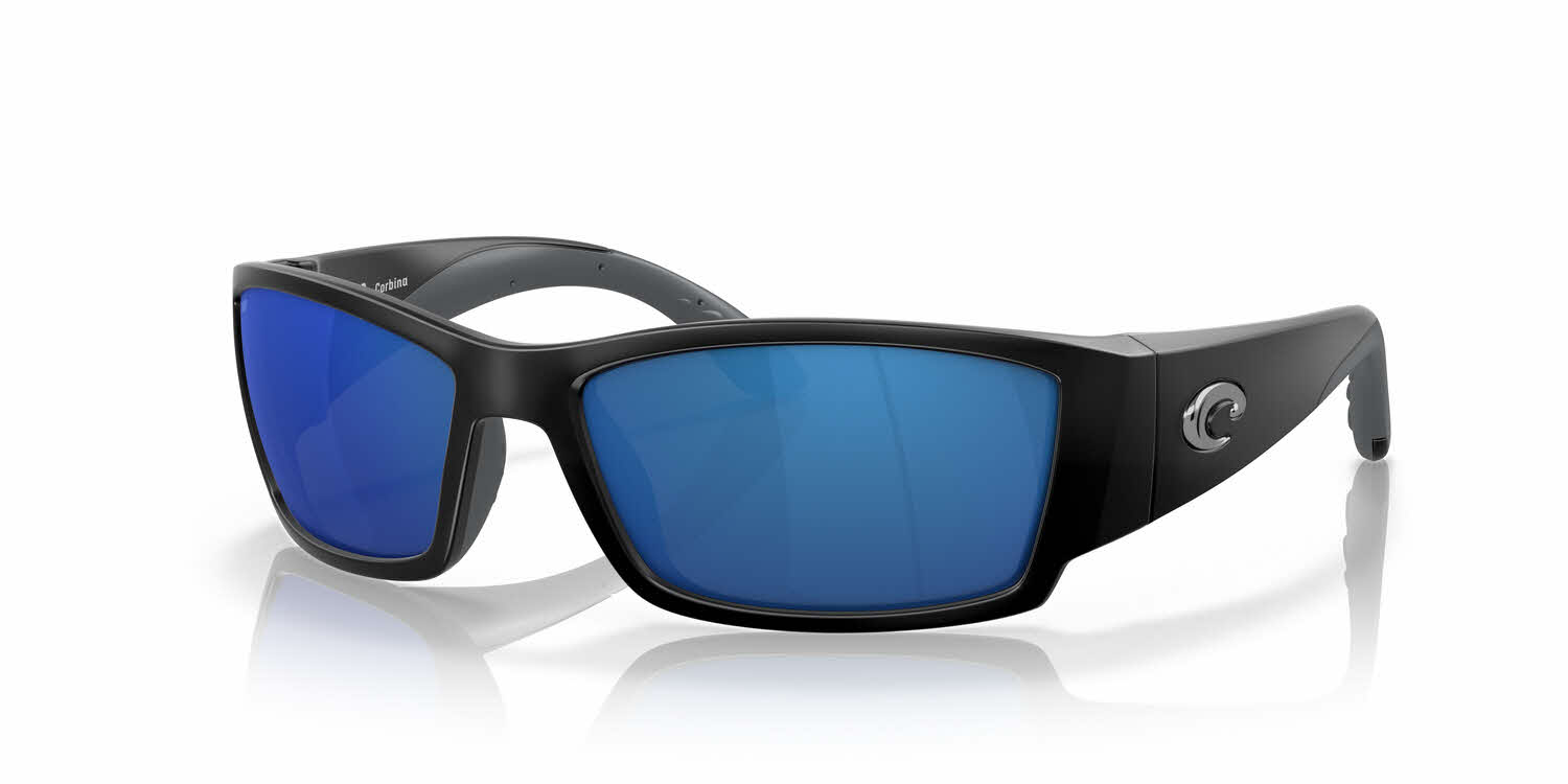  blue mirror 580p polarized polycarbonate/matte black