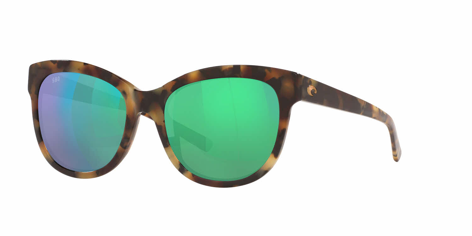  green mirror 580g lightwave polarized glass/shiny vintage tortoise