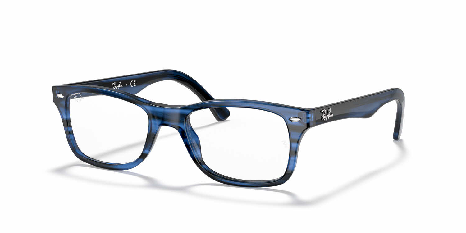  clear lens/striped blue