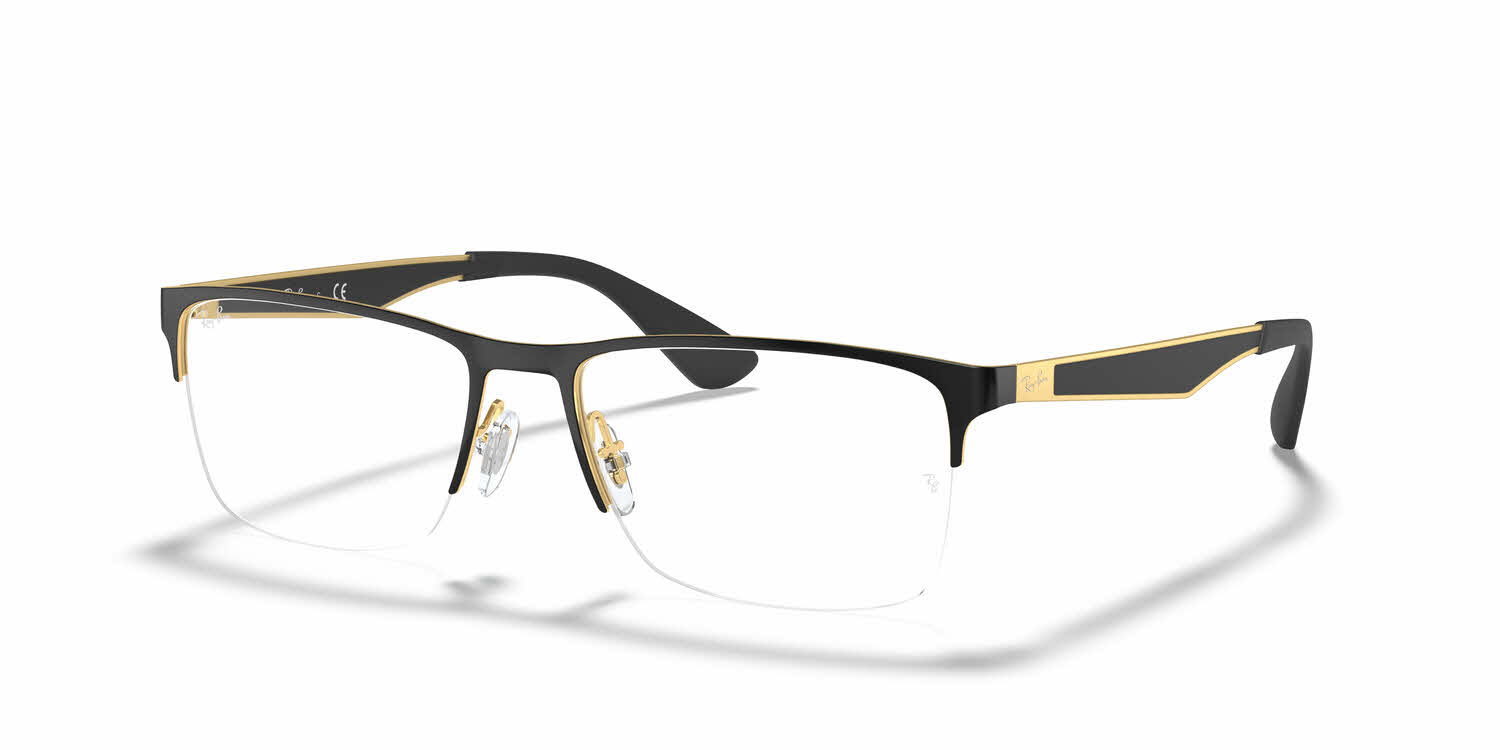  clear lens/gold top on black