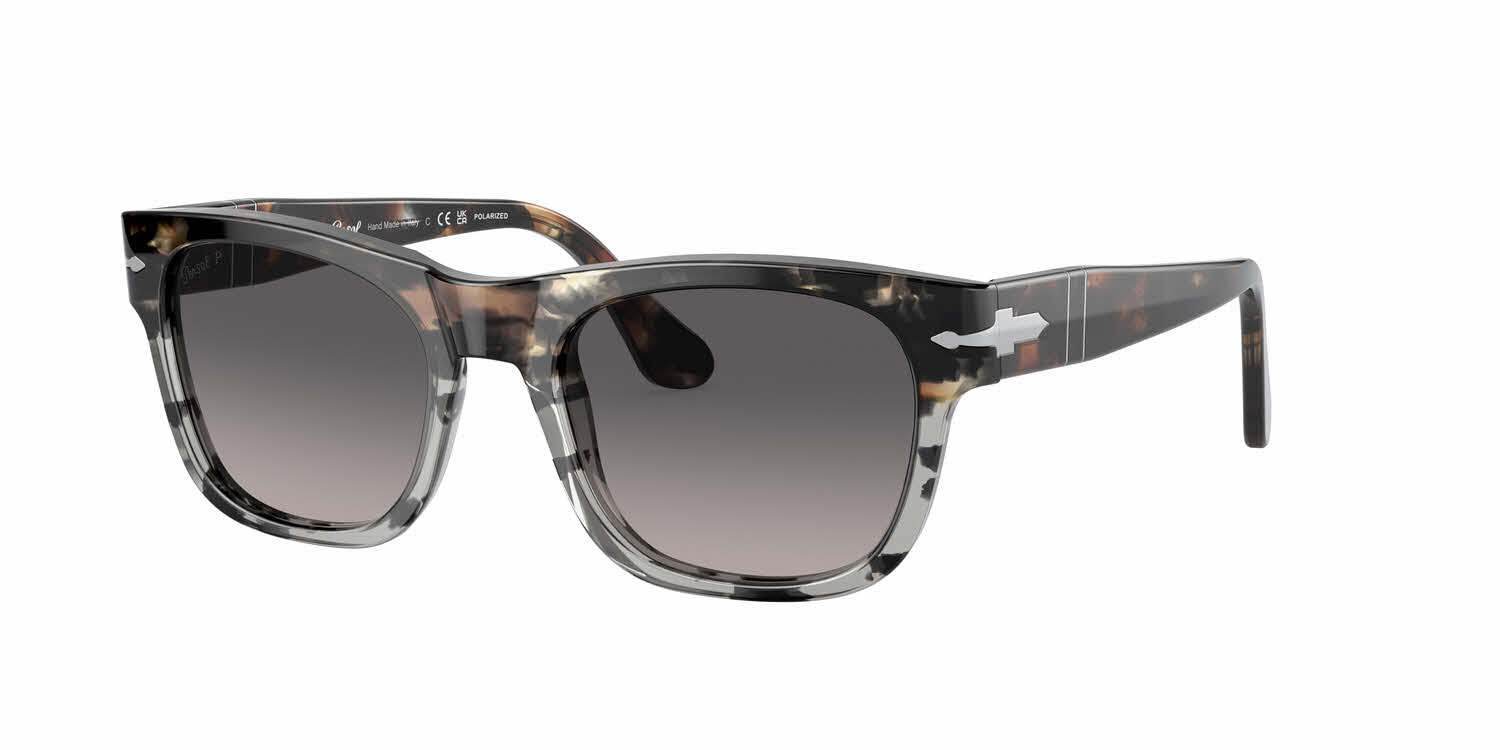  polarized grey gradient/brown grey cut tortoise