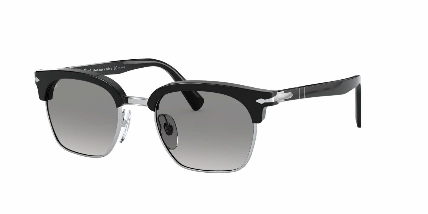  grey gradient dark grey polarized lens/silver black