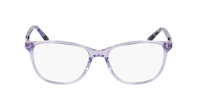  clear lenses/plum crystal