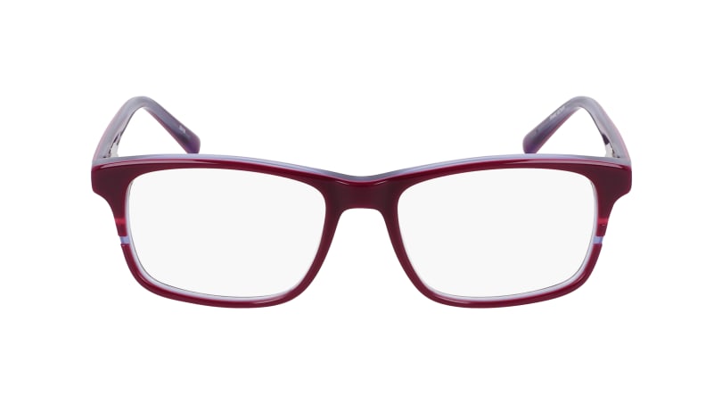  clear lenses/plum