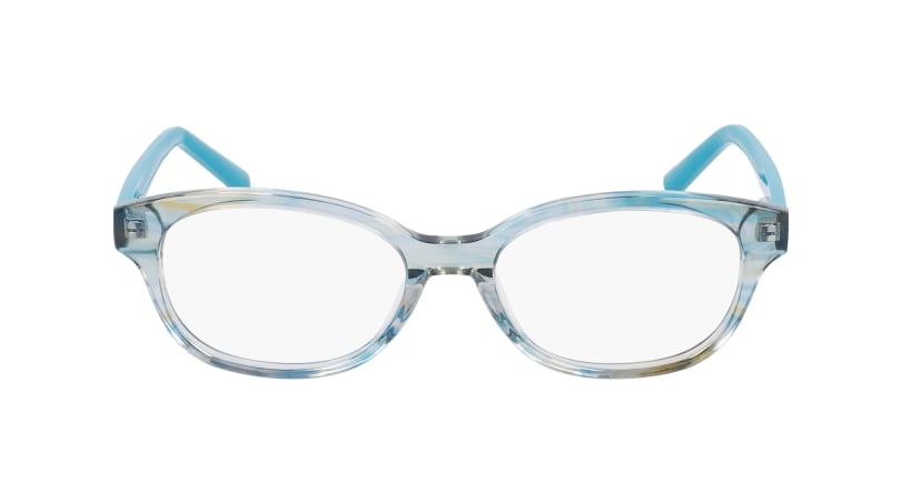  clear lenses/teal crystal