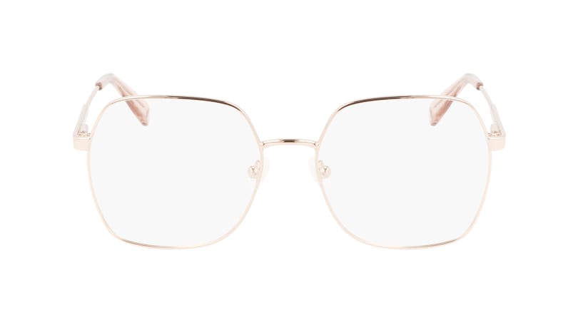  clear lenses/rose gold