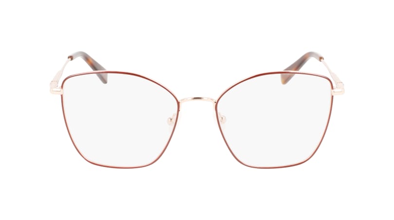  clear lenses/rose gold/burgundy