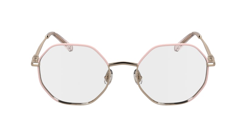  clear lenses/rose gold/rose