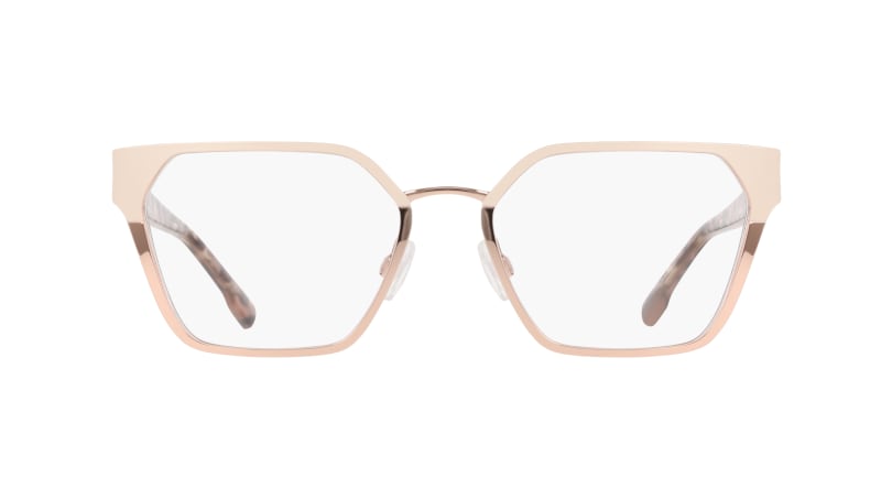  clear lenses/taupe/rose gold