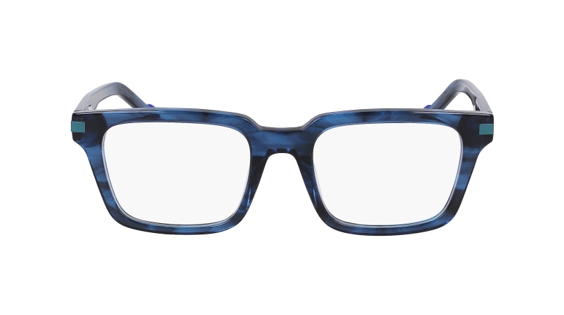  clear lenses/blue horn