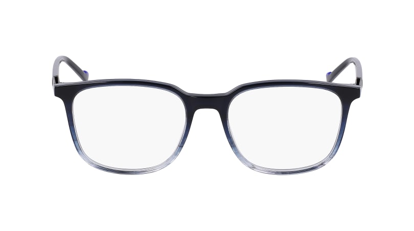  clear lenses/blue/grey horn