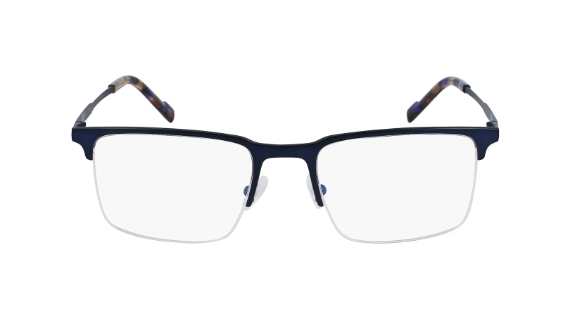  clear lenses/satin blue